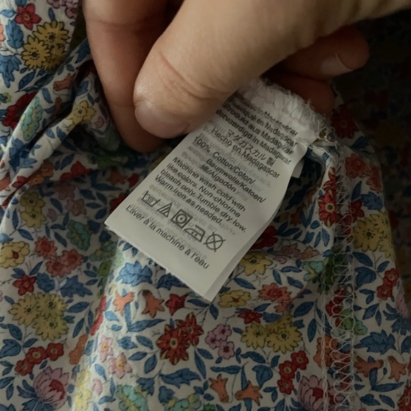 J. Crew Ruffle Classic Popover Shirt Liberty London Favourite Flowers - Picture 12 of 12